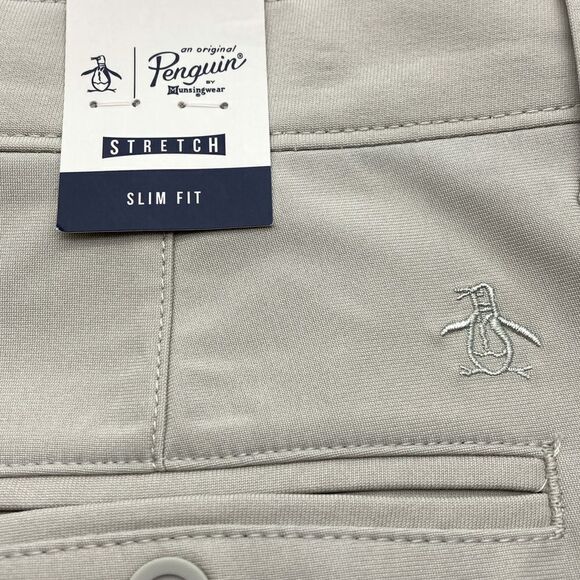 NWT Original Penguin Premium Slim Fit Stretch Chino SZ 32/32 EU 48/81 - Picture 9 of 11